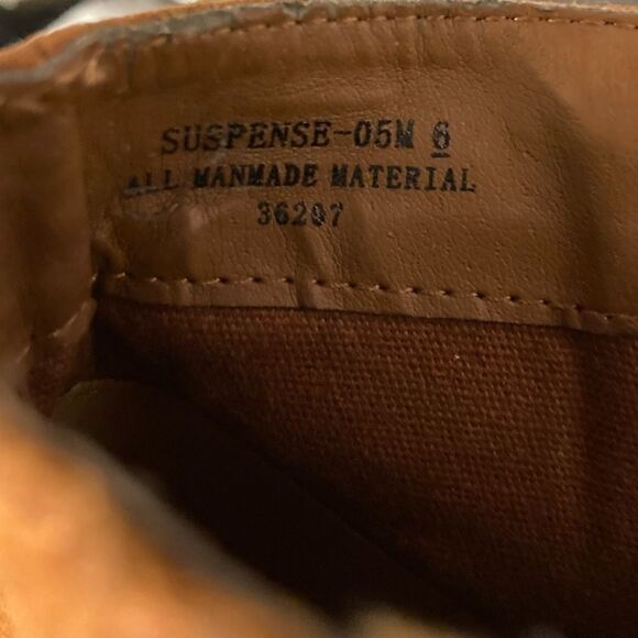 BAMBOO, fringe heeled  booties, Size 6 - Picture 13 of 13